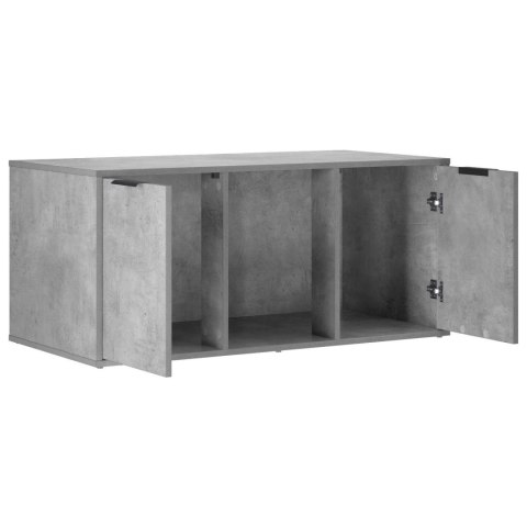 VidaXL Meble dla kota Betonowy szary 100 x 49 x 45 cm