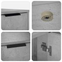 VidaXL Meble dla kota Betonowy szary 100 x 49 x 45 cm