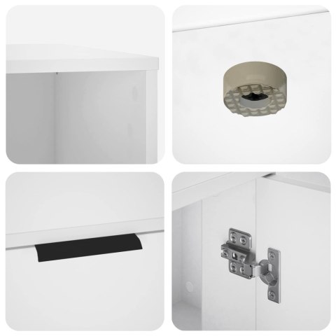VidaXL Meble dla kota Biały 100 x 49 x 45 cm Drewno inżynieryjne