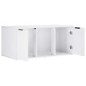 VidaXL Meble dla kota Biały 100 x 49 x 45 cm Drewno inżynieryjne