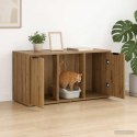 VidaXL Meble dla kota Dąb artisan 100 x 49 x 45 cm Drewno inżynieryjne