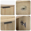VidaXL Meble dla kota dąb Sonoma 100 x 49 x 45 cm Drewno inżynieryjne