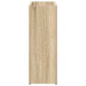 VidaXL Stojak na parasol Dąb Sonoma 40 x 20 x 55,5 cm