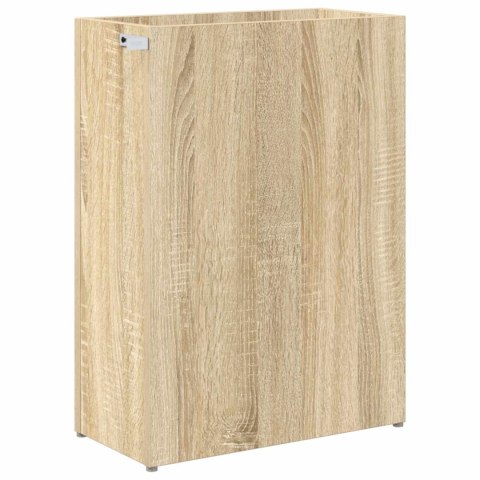 VidaXL Stojak na parasol Dąb Sonoma 40 x 20 x 55,5 cm