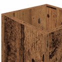 VidaXL Stojak na parasol Stare drewno 20 x 20 x 55,5 cm