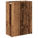 VidaXL Stojak na parasol Stare drewno 40 x 20 x 55,5 cm