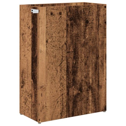 VidaXL Stojak na parasol Stare drewno 40 x 20 x 55,5 cm
