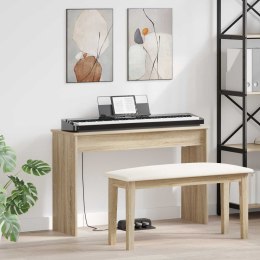 VidaXL Stojak na keyboard Dąb Sonoma 100 x 32 x 64 cm