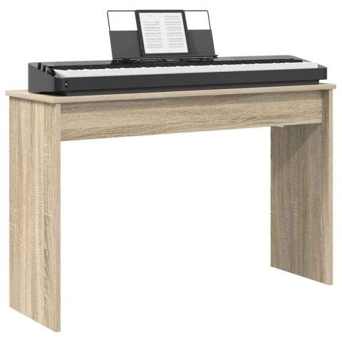 VidaXL Stojak na keyboard Dąb Sonoma 100 x 32 x 64 cm