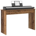 VidaXL Stojak na keyboard Stare drewno 100 x 32 x 64 cm