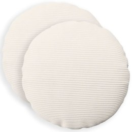 POSZEWKA NA PODUSZKĘ 2 PCS HEERLEN KREMOWY Ø 40 CM SZTRUKS