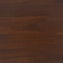 VidaXL 110 x 55 x 75 cm Lite Drewno Akacji Ciemnobrązowy i czarny