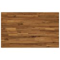 VidaXL 110 x 55 x 75 cm Lite Drewno Akacji Naturalny i czarny
