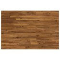 VidaXL 120 x 80 x 75 cm Lite Drewno Akacji Naturalne i białe