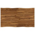 VidaXL 120 x 90 x 75 cm Lite Drewno Akacji Naturalne i białe