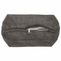 POSZEWKA NA PODUSZKĘ 2 PCS HEERLEN CIEMNOSZARY Ø 15 X 40 CM