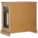 VidaXL Meble na klatkę dla psa Dąb artisan 80 x 47,5 x 80 cm