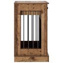 VidaXL Meble na klatkę dla psa Stare drewno 80 x 47,5 x 80 cm
