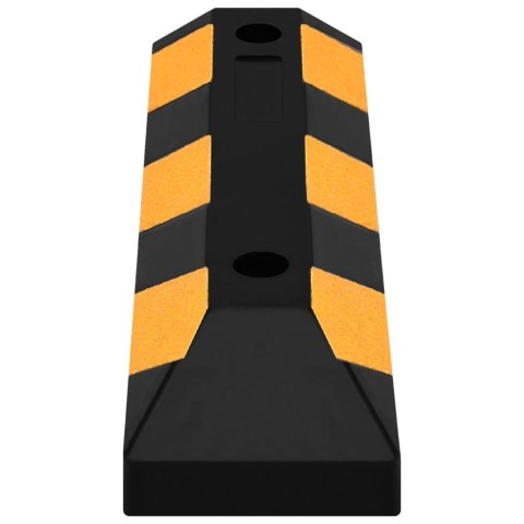 ODBLASKOWE PROGI PARKINGOWE 2 SZT 56X15X10CM GUMOWE