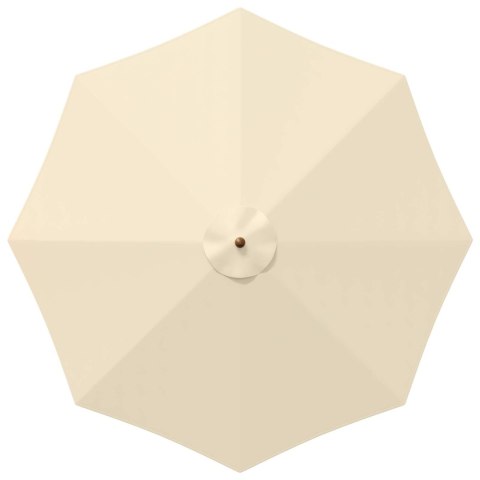 VidaXL Parasolka ogrodowa Ø 300 x 248 cm Lite Drewno Eukaliptusowe