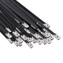 ZWIĄZYWACZ KABLOWY 50 SZT. 4,6 X 300 MM CZARNY