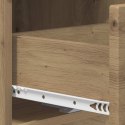 VidaXL Komoda Dąb artisan 33,5 x 34,5 x 75 cm Drewno inżynieryjne