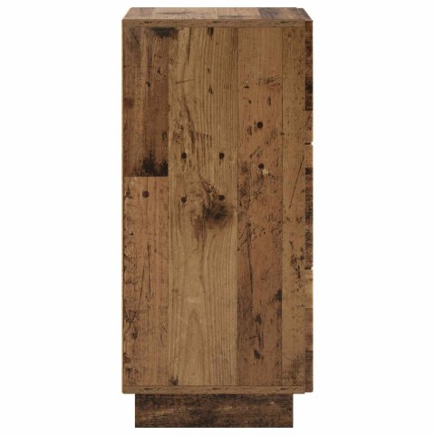 KOMODA STARE DREWNO 33,5 X 34,5 X 75 CM DREWNO INŻYNIERYJNE
