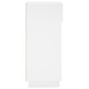 VidaXL Szafka na buty 48 x 38 x 87,5 cm materiał drewnopochodny Biały