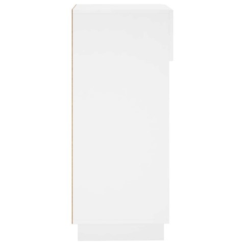 VidaXL Szafka na buty 48 x 38 x 87,5 cm materiał drewnopochodny Biały