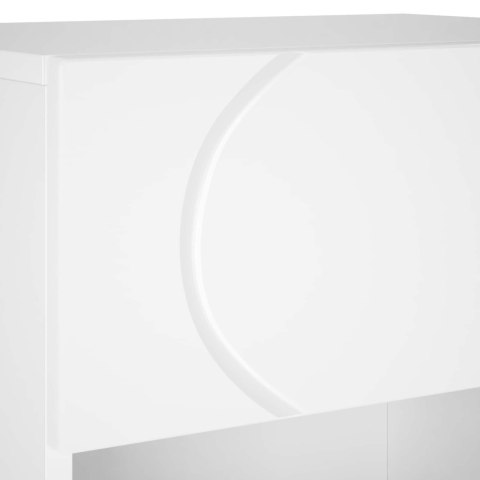 VidaXL Szafka na buty 48 x 38 x 87,5 cm materiał drewnopochodny Biały