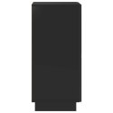VidaXL Komoda Czarny 33,5 x 34,5 x 75 cm Drewno inżynieryjne