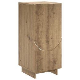 VidaXL Komoda Dąb artisan 33,5 x 34,5 x 75 cm Drewno inżynieryjne