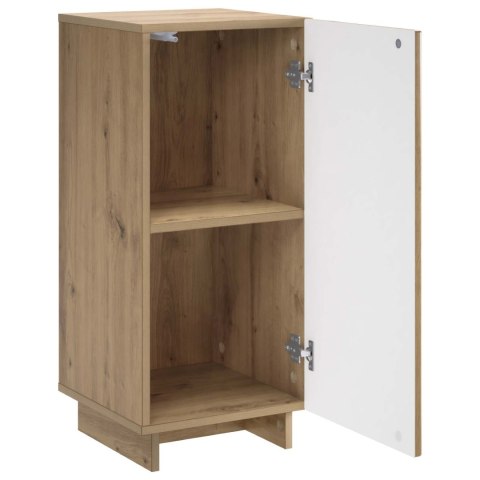 VidaXL Komoda Dąb artisan 33,5 x 34,5 x 75 cm Drewno inżynieryjne