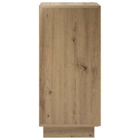 VidaXL Komoda Dąb artisan 33,5 x 34,5 x 75 cm Drewno inżynieryjne