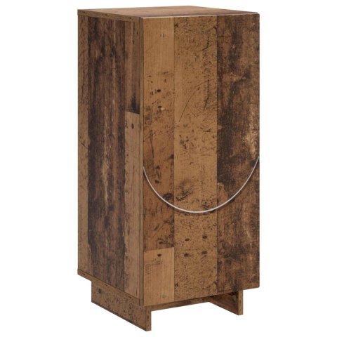 KOMODA STARE DREWNO 33,5 X 34,5 X 75 CM DREWNO INŻYNIERYJNE