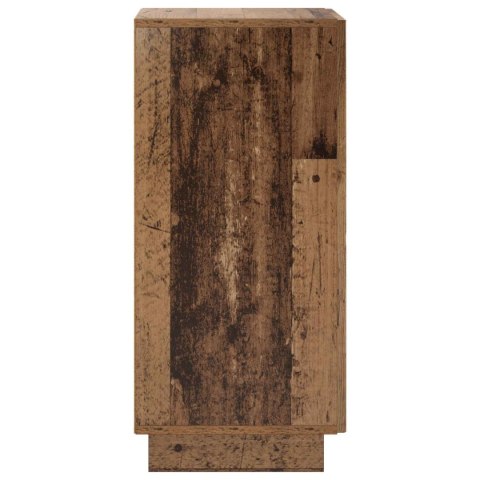 KOMODA STARE DREWNO 33,5 X 34,5 X 75 CM DREWNO INŻYNIERYJNE