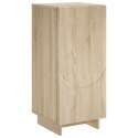 KOMODA DĄB SONOMA 33,5 X 34,5 X 75 CM DREWNO INŻYNIERYJNE