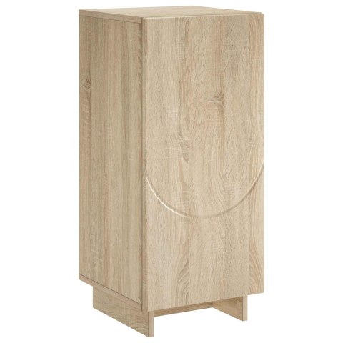 KOMODA DĄB SONOMA 33,5 X 34,5 X 75 CM DREWNO INŻYNIERYJNE