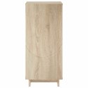 KOMODA DĄB SONOMA 33,5 X 34,5 X 75 CM DREWNO INŻYNIERYJNE