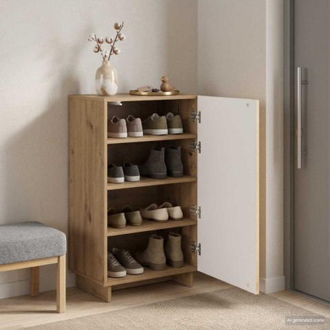 SZAFKA NA BUTY 48 X 38 X 87,5 CM MATERIAŁ DREWNOPOCHODNY