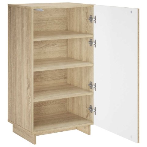 VidaXL Szafka na buty 48 x 38 x 87,5 cm Materiał drewnopochodny