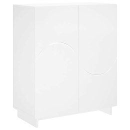 VidaXL Szafka na buty 73 x 38 x 87,5 cm Drewno inżynieryjne Biały