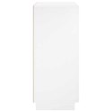 VidaXL Szafka na buty 73 x 38 x 87,5 cm Drewno inżynieryjne Biały