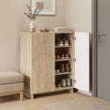SZAFKA NA BUTY 73 X 38 X 87,5 CM DREWNO INŻYNIERYJNE DĄB SONOMA