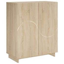 SZAFKA NA BUTY 73 X 38 X 87,5 CM DREWNO INŻYNIERYJNE DĄB SONOMA