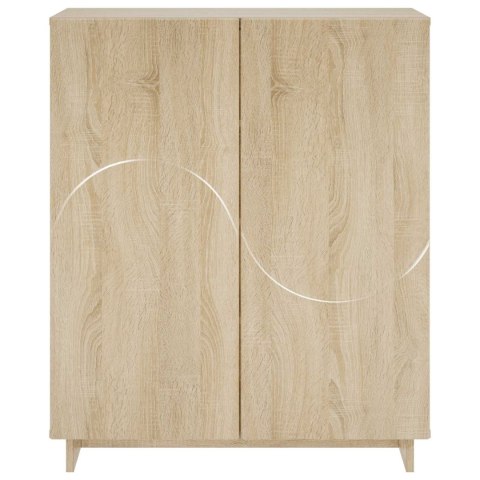 SZAFKA NA BUTY 73 X 38 X 87,5 CM DREWNO INŻYNIERYJNE DĄB SONOMA