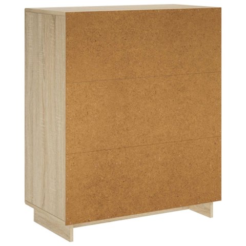 SZAFKA NA BUTY 73 X 38 X 87,5 CM DREWNO INŻYNIERYJNE DĄB SONOMA