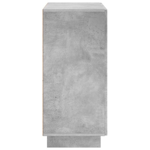 KOMODA BETONOWY SZARY 67 X 34,5 X 75 CM MATERIAŁ DREWNOPOCHODNY