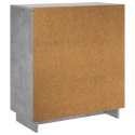 KOMODA BETONOWY SZARY 67 X 34,5 X 75 CM MATERIAŁ DREWNOPOCHODNY