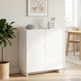 VidaXL Komoda Biały 67 x 34,5 x 75 cm Materiał drewnopochodny
